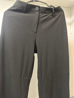Bershka Black Straight Leg Pants